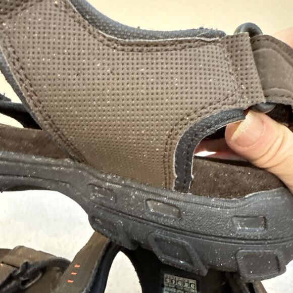 Skechers Relaxed Fit Memory Foam 360 Sandals Brown Men’s Size 10 SN 64487 - Picture 14 of 15